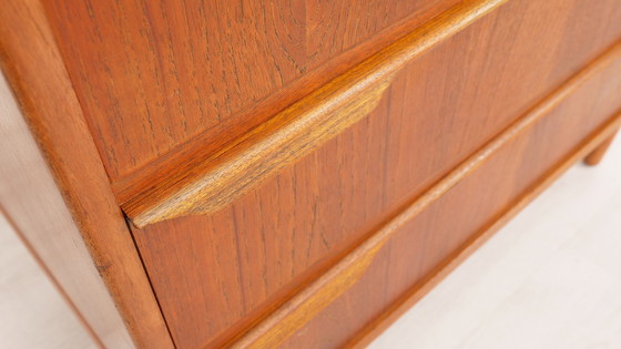 Image 1 of Commode danoise vintage | Teck | 6 tiroirs | 121 Cm