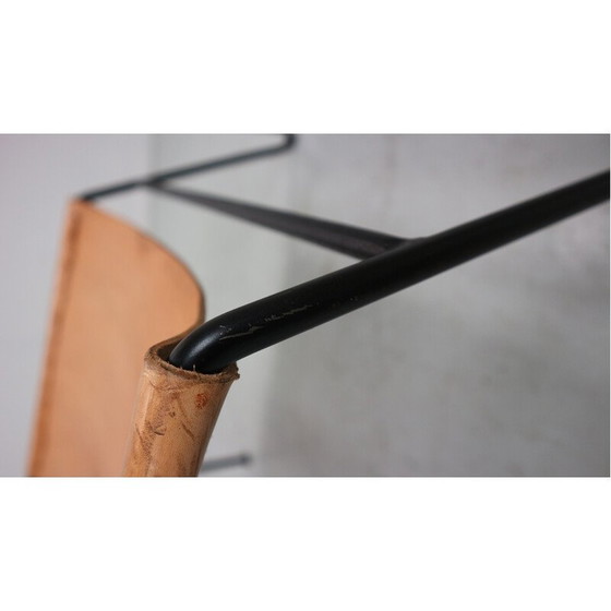 Image 1 of Chaise vintage en métal laqué par A. Dolleman pour Metz et Co, Pays-Bas 1950