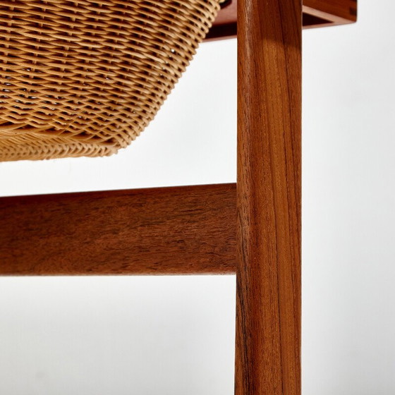 Image 1 of Table de couture vintage en teck de Kai Kristiansen pour Vildbjerg Møbelfabrik, 1960