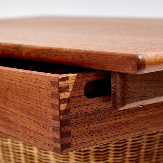 Image 1 of Table de couture vintage en teck de Kai Kristiansen pour Vildbjerg Møbelfabrik, 1960