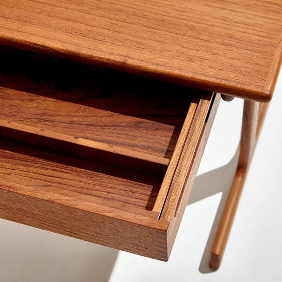Image 1 of Table de couture vintage en teck de Kai Kristiansen pour Vildbjerg Møbelfabrik, 1960
