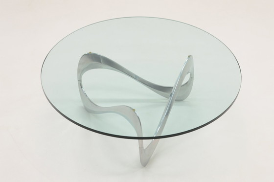 Image 1 of Table basse serpent par Knut Hesterberg pour Ronald Schmitt, 1960S Allemagne.