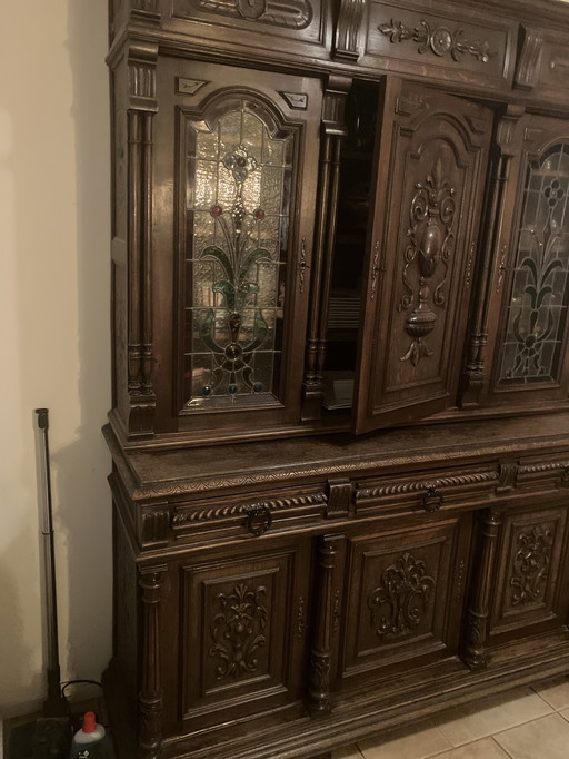 Armoire à vin française ancienne