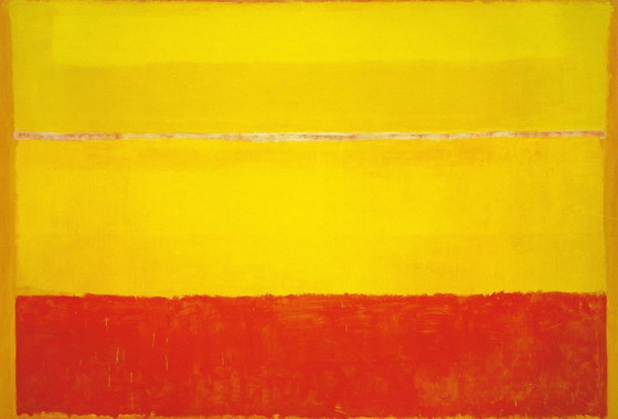 Image 1 of Mark Rothko -----Jaune et rouge