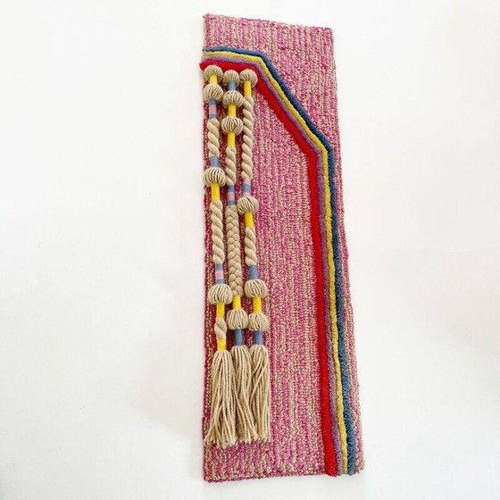 Image 1 of Tapis mural vintage en laine par Ewald Kröner pour Schloss Hackhausen, Allemagne 1970