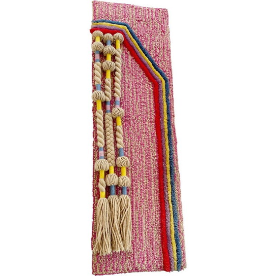 Image 1 of Tapis mural vintage en laine par Ewald Kröner pour Schloss Hackhausen, Allemagne 1970