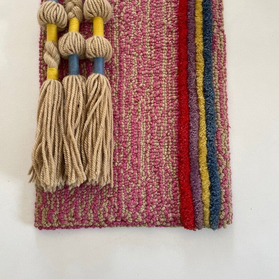 Image 1 of Tapis mural vintage en laine par Ewald Kröner pour Schloss Hackhausen, Allemagne 1970