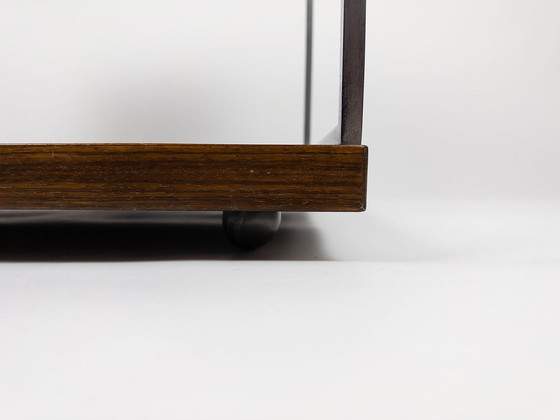 Image 1 of Wilhelm Renz Table d'appoint en noyer Vintage 60Er