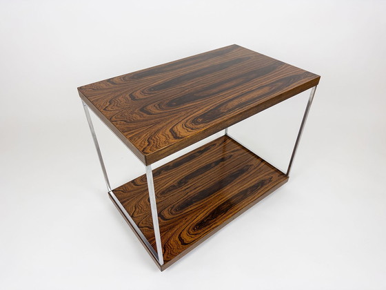 Image 1 of Wilhelm Renz Table d'appoint en noyer Vintage 60Er