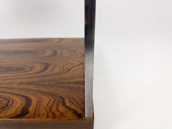 Image 1 of Wilhelm Renz Table d'appoint en noyer Vintage 60Er