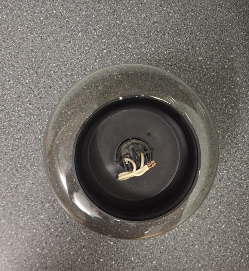 Verre à fumée pour lampe vintage