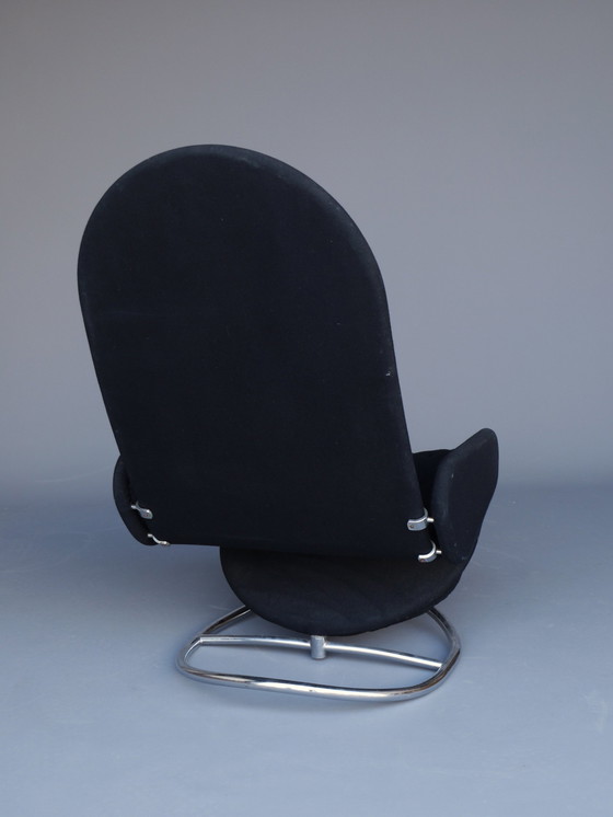 Image 1 of 1-2-3 System Lounge Rocking Chair Par Verner Panton Pour Fritz Hansen, 1975