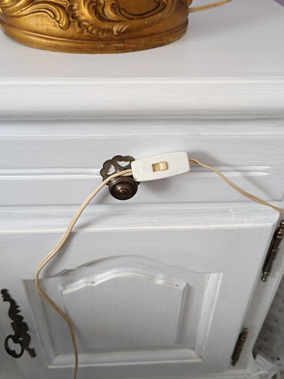 Image 1 of Lampe À Poser Statue Et Tulipe 