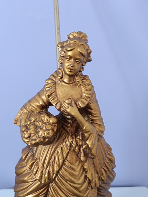 Image 1 of Lampe À Poser Statue Et Tulipe 