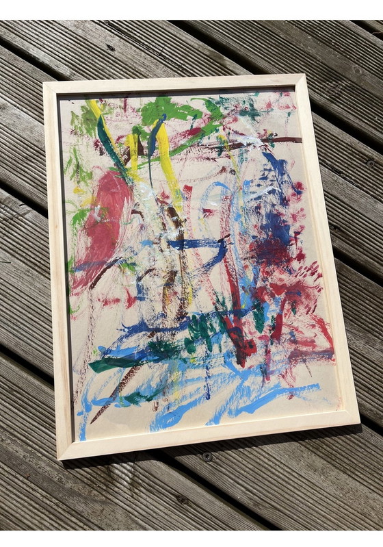 Image 1 of Gouache Abstraite 