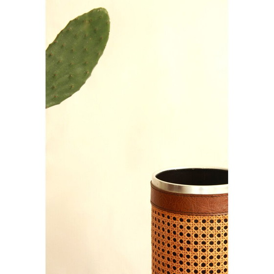 Image 1 of Set à fumer viennois en paille Paglia Italie 1960s