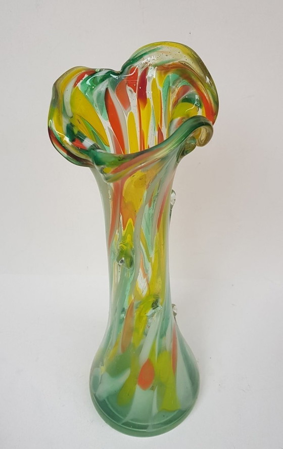 Image 1 of Vase en verre de Murano Mid Century