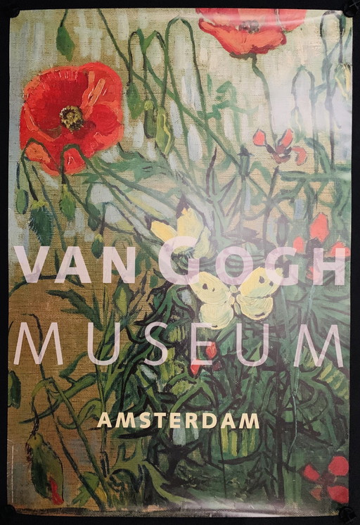 Vincent Van Gogh - "Papillons et coquelicots, 1890". Musée Van Gogh d'Amsterdam.