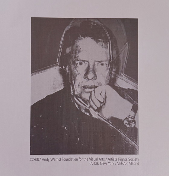 Image 1 of Andy Warhol : "Jimmy Carter, 1976".  ©2007 Fondation Andy Warhol pour les arts visuels, New York.