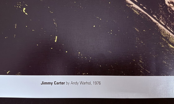 Image 1 of Andy Warhol : "Jimmy Carter, 1976".  ©2007 Fondation Andy Warhol pour les arts visuels, New York.