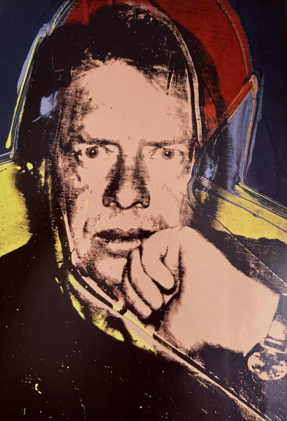 Image 1 of Andy Warhol : "Jimmy Carter, 1976".  ©2007 Fondation Andy Warhol pour les arts visuels, New York.