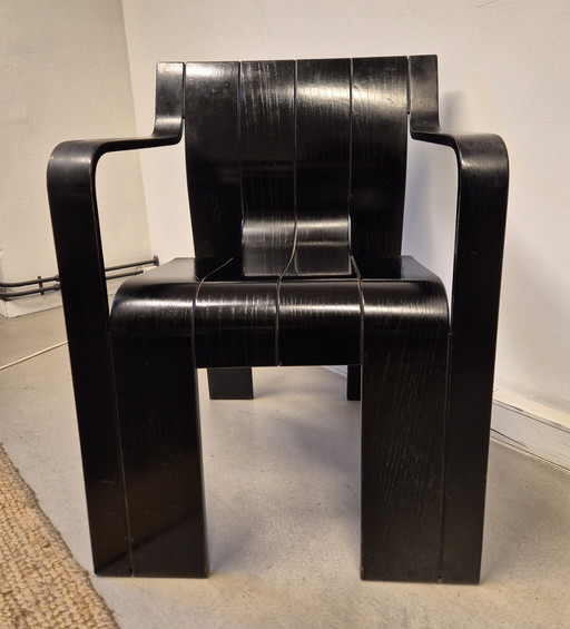 5X Chaise de salle à manger Castelijn Par Gijs Bakker