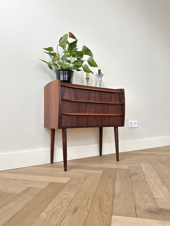 Image 1 of Commode vintage en bois de rose Danemark