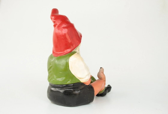 Image 1 of Heissner Gnom / Nain de jardin Mid Century "Deux amis