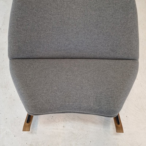 Image 1 of Chaise vintage en métal et tissu par Geoffrey Harcourt pour Artifort, 1960