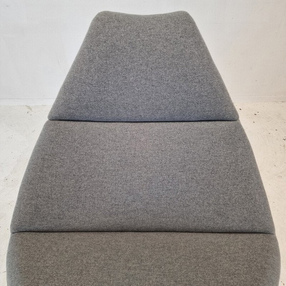 Image 1 of Chaise vintage en métal et tissu par Geoffrey Harcourt pour Artifort, 1960