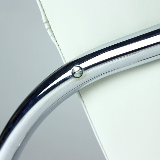 Image 1 of Fauteuil en chrome et cuir 1930S par Hynek Gottwald, Tchécoslovaquie