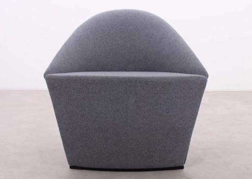 Fauteuil Arper Colina Gris