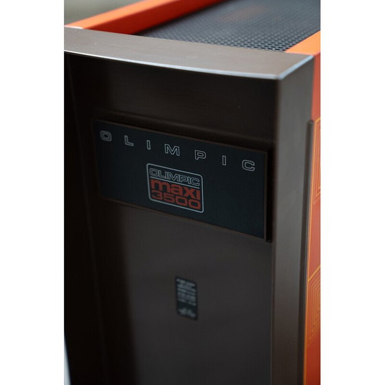 Image 1 of Réchaud électrique vintage en plastique et aluminium pour Olympique, Italie 1970