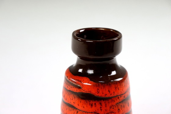 Image 1 of Allemagne de l'Ouest Vase Scheurich 210-18 Vintage