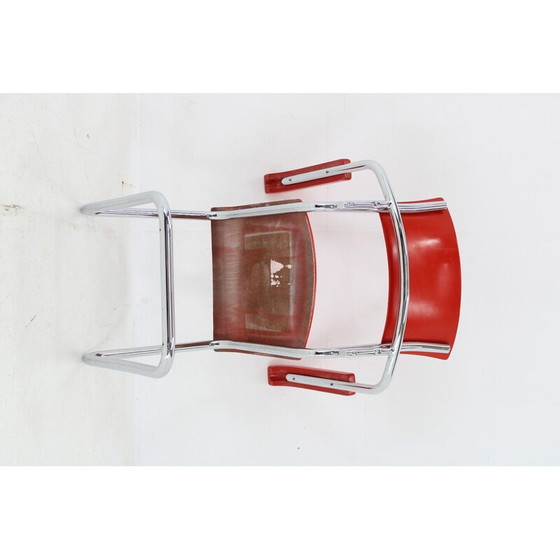 Image 1 of Fauteuil tubulaire Bauhaus restauré, Allemagne 1940s