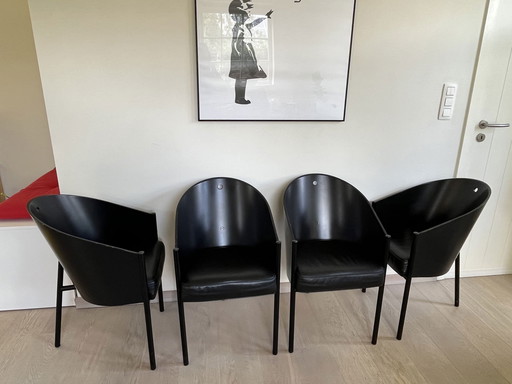 4x chaises Philippe Starck Driade Aleph