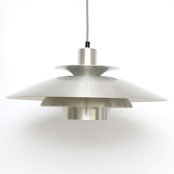 Image 1 of Lampe scandinave en argent, 1970's