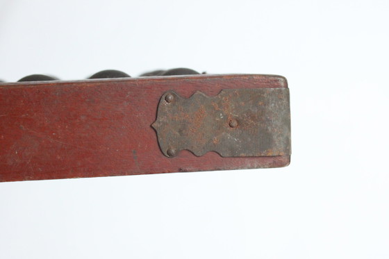 Image 1 of Boulier chinois Huanghuali en bois Suanpan, vers le 19e siècle