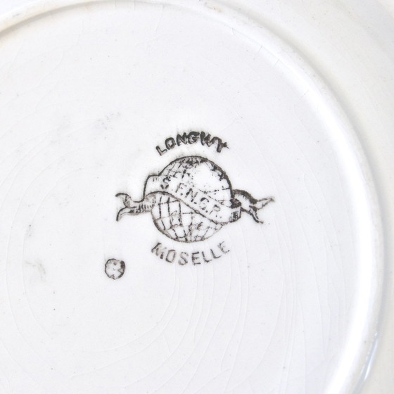 Image 1 of Assiettes Plates Longwy Collection "Moselle"