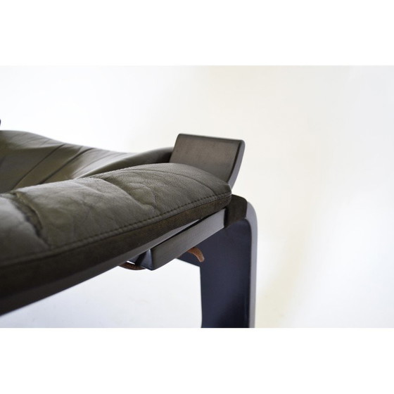 Image 1 of Paire de fauteuils Kroken vintage par Åke Fribytes pour Nelo Möbel, 1970