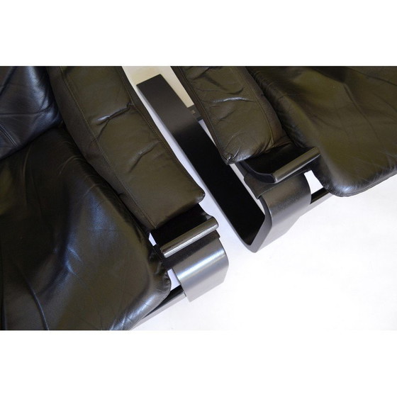 Image 1 of Paire de fauteuils Kroken vintage par Åke Fribytes pour Nelo Möbel, 1970