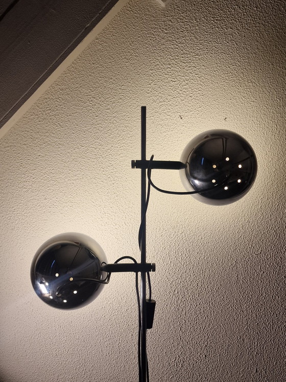 Image 1 of Lampadaire vintage globe de l'ère spatiale