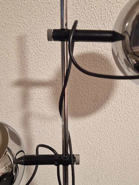 Image 1 of Lampadaire vintage globe de l'ère spatiale