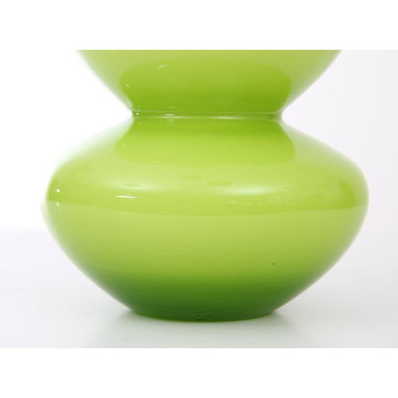 Image 1 of Vase vintage en verre soufflé de Pernille Bülow, Danemark 1990