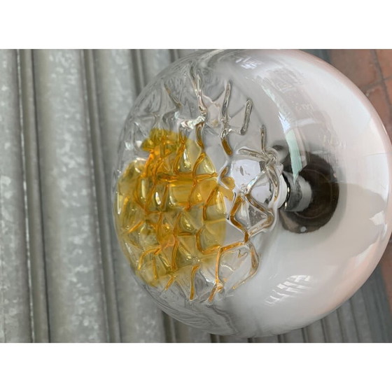 Image 1 of Lampadaire vintage en verre de Murano Toni Zuccheri 1970