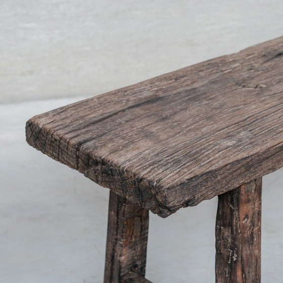 Image 1 of Banc vintage en bois, Belgique 1930