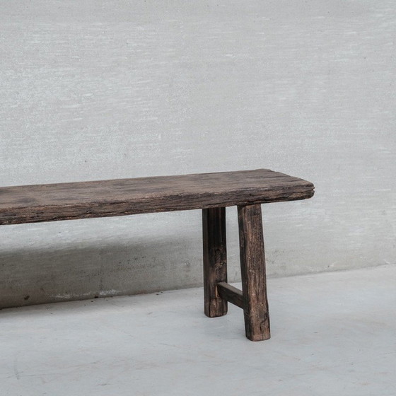 Image 1 of Banc vintage en bois, Belgique 1930
