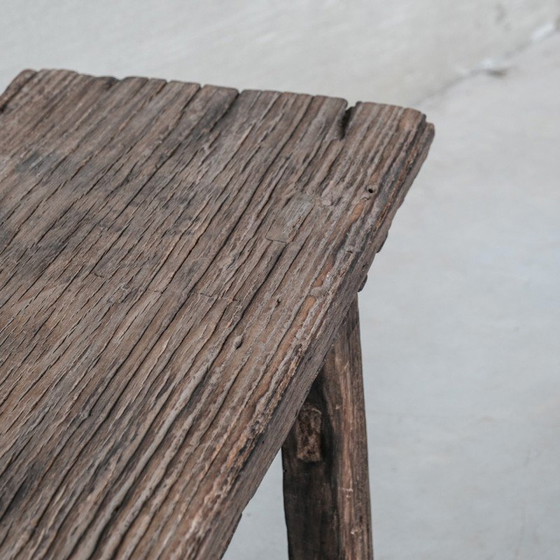 Image 1 of Banc vintage en bois, Belgique 1930