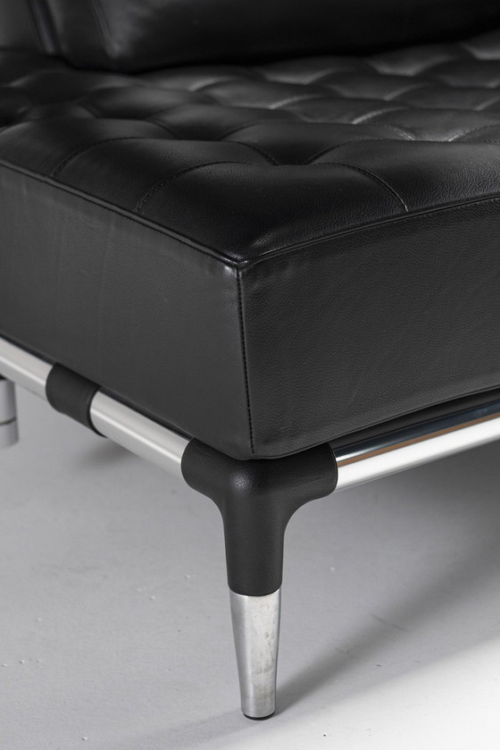 Image 1 of Cassina "Prive" Leather Set By Phillippe Starck