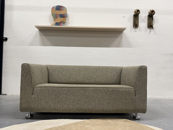 Image 1 of Gelderland 4800 Canapé 2 places Salone tissu vert